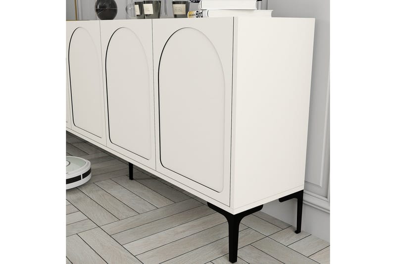 Hazim Konsollbord 180 cm - Cream/Svart - Möbler - Bord & matgrupp - Avlastningsbord & sidobord - Konsolbord & hallbord