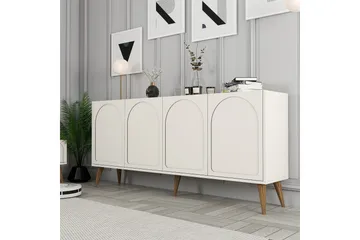 Hazim Konsollbord 180 cm - Cream/Valnöt - Möbler - Bord & matgrupp - Avlastningsbord & sidobord - Konsolbord & hallbord