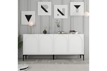 Hazim Konsollbord 180 cm - Vit/Svart - Möbler - Bord & matgrupp - Avlastningsbord & sidobord - Konsolbord & hallbord