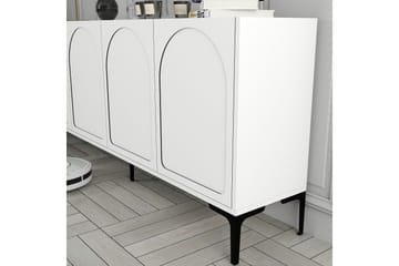 Hazim Konsollbord 180 cm - Vit/Svart - Möbler - Bord & matgrupp - Avlastningsbord & sidobord - Konsolbord & hallbord