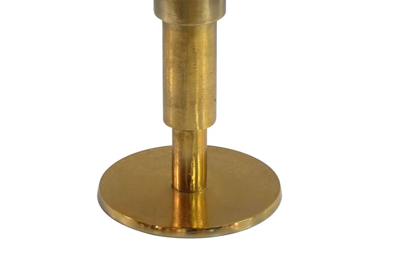 Heluna Sidobord 37 cm - vit marmor och guld - Möbler - Bord & matgrupp - Avlastningsbord & sidobord - Piedestal & blompiedestal