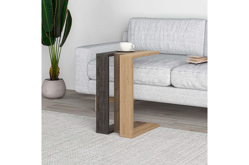 Hersilia Sidobord 30 cm - Brun - Möbler - Bord & matgrupp - Avlastningsbord & sidobord - Lampbord & sidobord