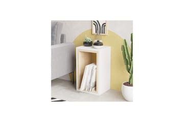 Hesper Sidobord 30 cm - Ek/Vit - Möbler - Bord & matgrupp - Avlastningsbord & sidobord - Lampbord & sidobord
