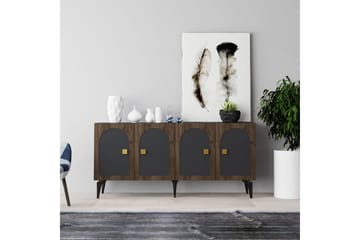 Hideaki Konsollbord 150 cm - Guld/Antracit - Möbler - Bord & matgrupp - Avlastningsbord & sidobord - Konsolbord & hallbord