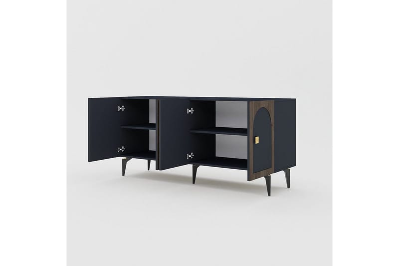 Hideaki Konsollbord 150 cm - Guld/Antracit - Möbler - Bord & matgrupp - Avlastningsbord & sidobord - Konsolbord & hallbord