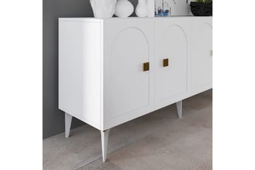 Hideaki Konsollbord 150 cm - Guld/Vit - Möbler - Bord & matgrupp - Avlastningsbord & sidobord - Konsolbord & hallbord