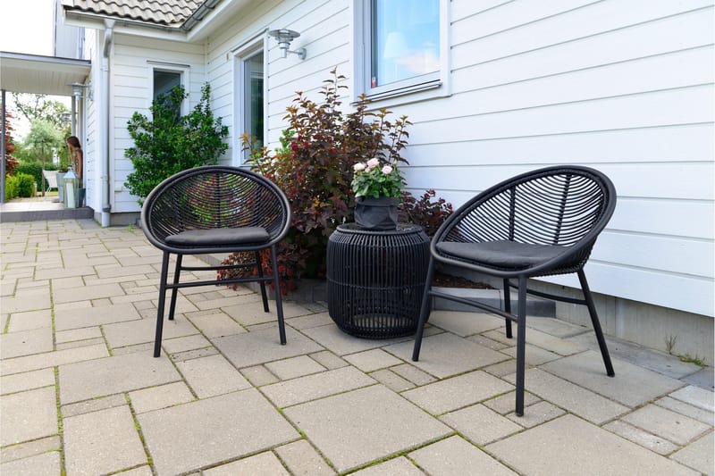 Hillerstorp Edanäs Bord Runt 35 cm Svart - Hillerstorp - Möbler - Bord & matgrupp - Avlastningsbord & sidobord
