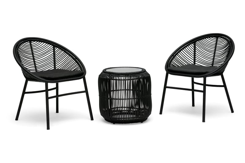 Hillerstorp Edanäs Bord Runt 35 cm Svart - Hillerstorp - Möbler - Bord & matgrupp - Avlastningsbord & sidobord