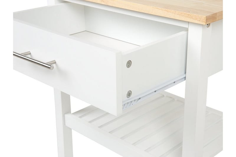 Hiuma Serveringsbord 58 cm - Vit - Möbler - Bord & matgrupp - Serveringsvagn & serveringsbord - Köksvagn