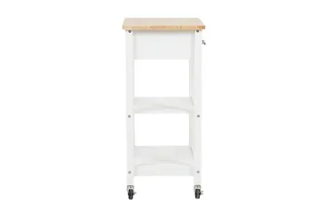 Hiuma Serveringsbord 58 cm - Vit - Möbler - Bord & matgrupp - Serveringsvagn & serveringsbord - Köksvagn