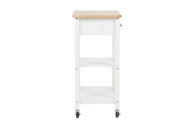 Hiuma Serveringsbord 58 cm - Vit - Möbler - Bord & matgrupp - Serveringsvagn & serveringsbord - Köksvagn