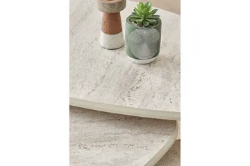 Horatio Satsbord 80 cm - Sand - Möbler - Bord & matgrupp - Avlastningsbord & sidobord - Satsbord