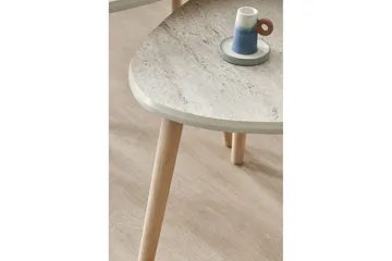 Horatio Satsbord 80 cm - Sand - Möbler - Bord & matgrupp - Avlastningsbord & sidobord - Satsbord