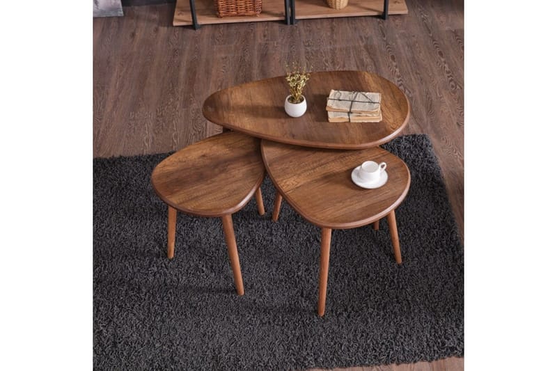 Horatio Satsbord 80 cm - Sand - Möbler - Bord & matgrupp - Avlastningsbord & sidobord - Satsbord