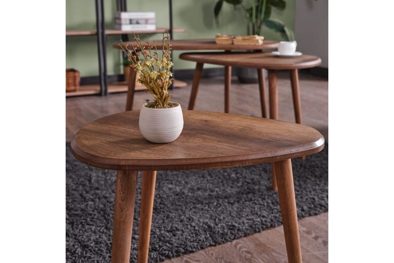 Horatio Satsbord 80 cm - Sand - Möbler - Bord & matgrupp - Avlastningsbord & sidobord - Satsbord