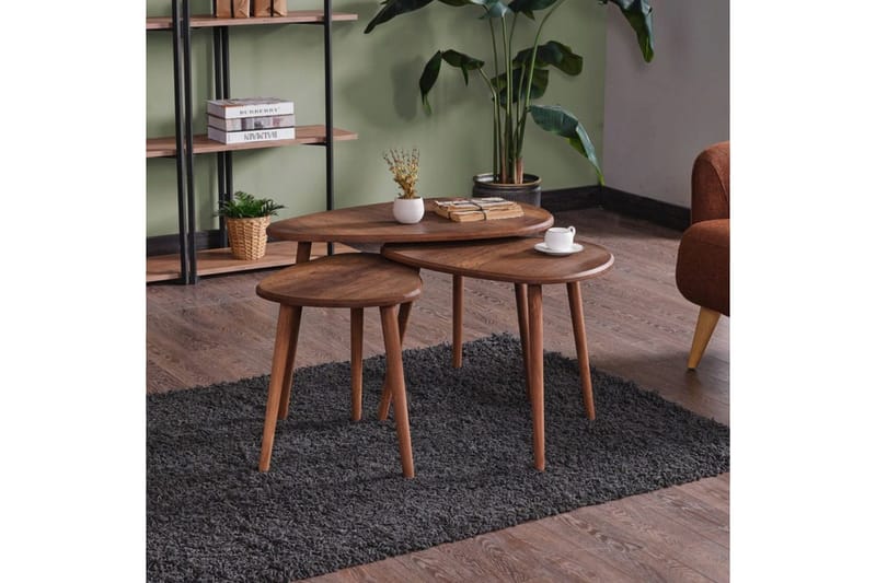 Horatio Satsbord 80 cm - Sand - Möbler - Bord & matgrupp - Avlastningsbord & sidobord - Satsbord