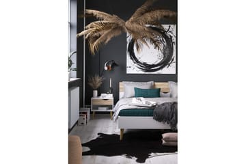 Hostafranc Sängbord 50,2 cm - Vit - Möbler - Bord & matgrupp - Avlastningsbord & sidobord - Sängbord & nattduksbord