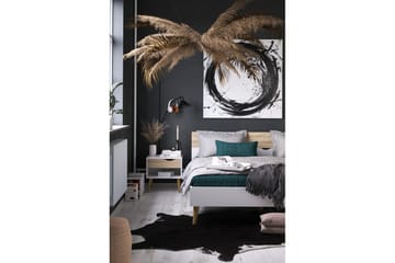 Hostafranc Sängbord 50,2 cm - Vit - Möbler - Bord & matgrupp - Avlastningsbord & sidobord - Sängbord & nattduksbord