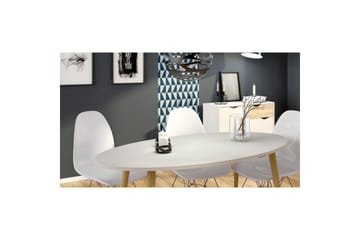 Hostafranc Skänk 98,7 cm - Vit - Förvaring - Förvaringsmöbler - Sideboard & skänk