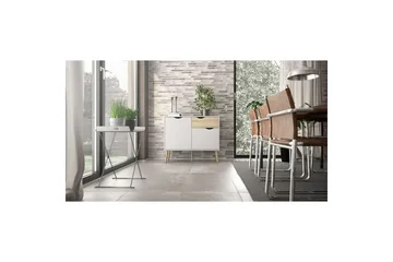 Hostafranc Skänk 98,7 cm - Vit - Förvaring - Förvaringsmöbler - Sideboard & skänk