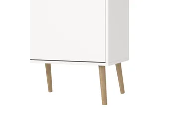 Hostafranc Skänk 98,7 cm - Vit - Förvaring - Förvaringsmöbler - Sideboard & skänk