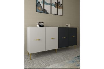 Huelva Konsollbord 150 cm - Vit/Antracit - Möbler - Bord & matgrupp - Avlastningsbord & sidobord - Konsolbord & hallbord