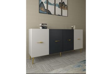 Huelva Konsollbord 150 cm - Vit/Antracit - Möbler - Bord & matgrupp - Avlastningsbord & sidobord - Konsolbord & hallbord