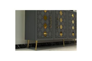 Ilna Konsollbord 150 cm - Guld/Antracit - Möbler - Bord & matgrupp - Avlastningsbord & sidobord - Konsolbord & hallbord
