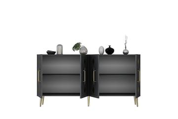 Ilna Konsollbord 150 cm - Guld/Antracit - Möbler - Bord & matgrupp - Avlastningsbord & sidobord - Konsolbord & hallbord