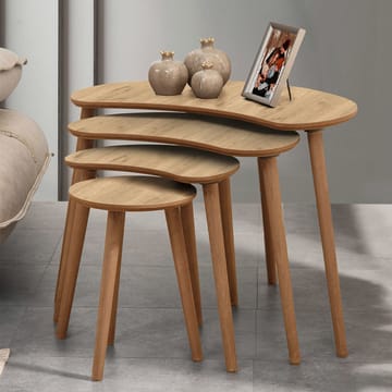 Indumati Satsbord 75 cm - Ek - Möbler - Bord & matgrupp - Avlastningsbord & sidobord - Satsbord
