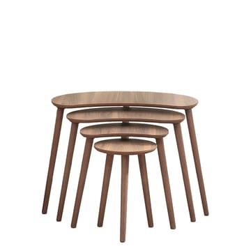 Indumati Satsbord 75 cm - Valnöt - Möbler - Bord & matgrupp - Avlastningsbord & sidobord - Satsbord