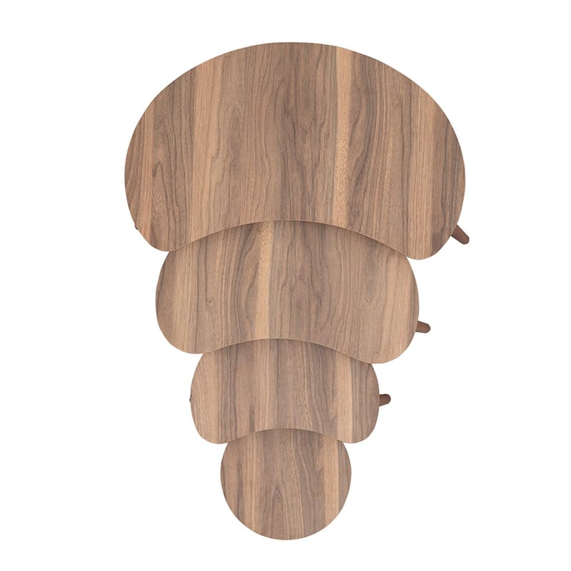 Indumati Satsbord 75 cm - Valnöt - Möbler - Bord & matgrupp - Avlastningsbord & sidobord - Satsbord