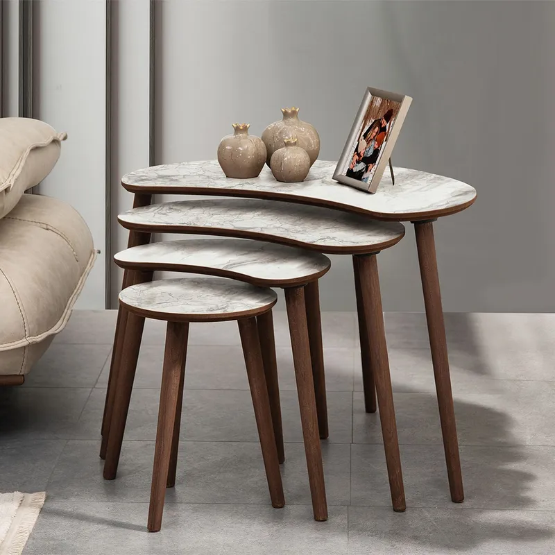 Indumati Satsbord 75 cm - Vit - Möbler - Bord & matgrupp - Avlastningsbord & sidobord - Satsbord