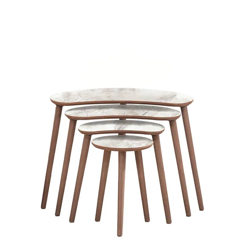 Indumati Satsbord 75 cm - Vit - Möbler - Bord & matgrupp - Avlastningsbord & sidobord - Satsbord