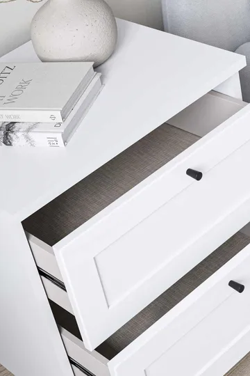 Interlaken Nattduksbord 50 cm - Vit - Möbler - Bord & matgrupp - Avlastningsbord & sidobord - Sängbord & nattduksbord