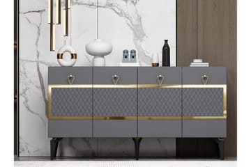 Ipek Konsollbord 150 cm - Antracit/Guld - Möbler - Bord & matgrupp - Avlastningsbord & sidobord - Konsolbord & hallbord