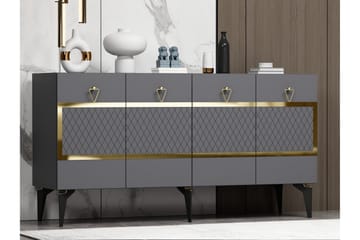 Ipek Konsollbord 150 cm - Antracit/Guld - Möbler - Bord & matgrupp - Avlastningsbord & sidobord - Konsolbord & hallbord