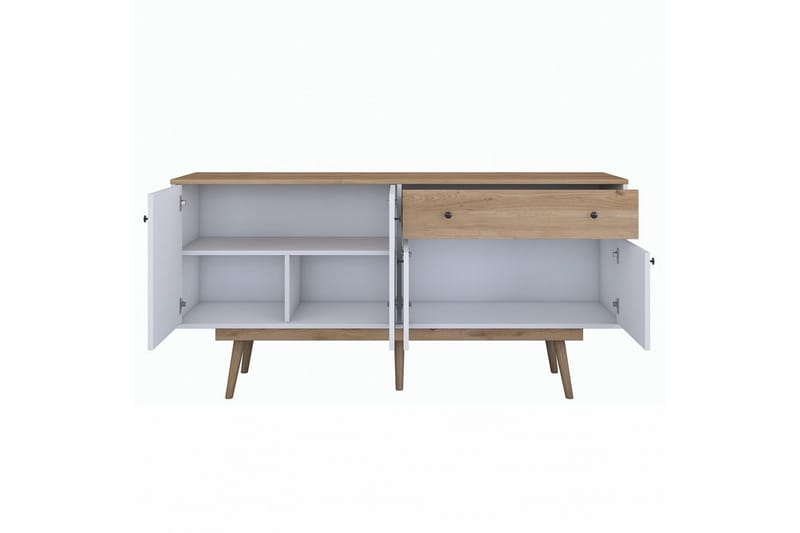 Islen Konsollbord 180 cm - Mörkbrun/Vit - Möbler - Bord & matgrupp - Avlastningsbord & sidobord - Konsolbord & hallbord