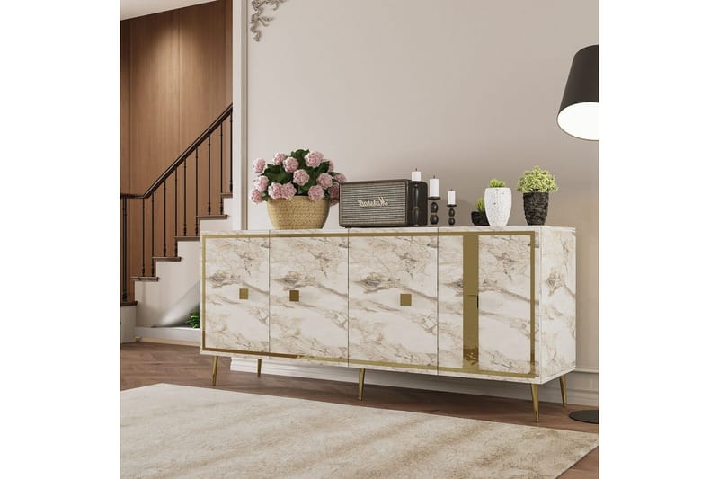 Ivara Konsollbord 150 cm - Beige - Möbler - Bord & matgrupp - Avlastningsbord & sidobord - Konsolbord & hallbord