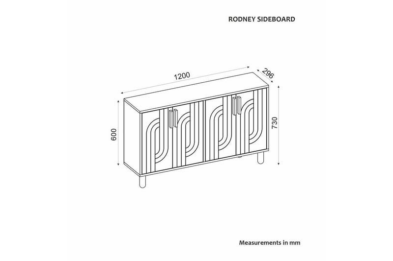 Januka Konsollbord 120 cm - Antracit - Möbler - Bord & matgrupp - Avlastningsbord & sidobord - Konsolbord & hallbord