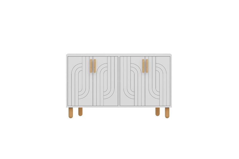 Januka Konsollbord 120 cm - Vit - Möbler - Bord & matgrupp - Avlastningsbord & sidobord - Konsolbord & hallbord