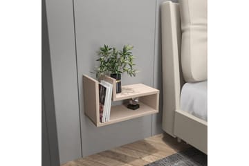 Jarlech Sängbord 45 cm - Beige - Möbler - Bord & matgrupp - Avlastningsbord & sidobord - Sängbord & nattduksbord