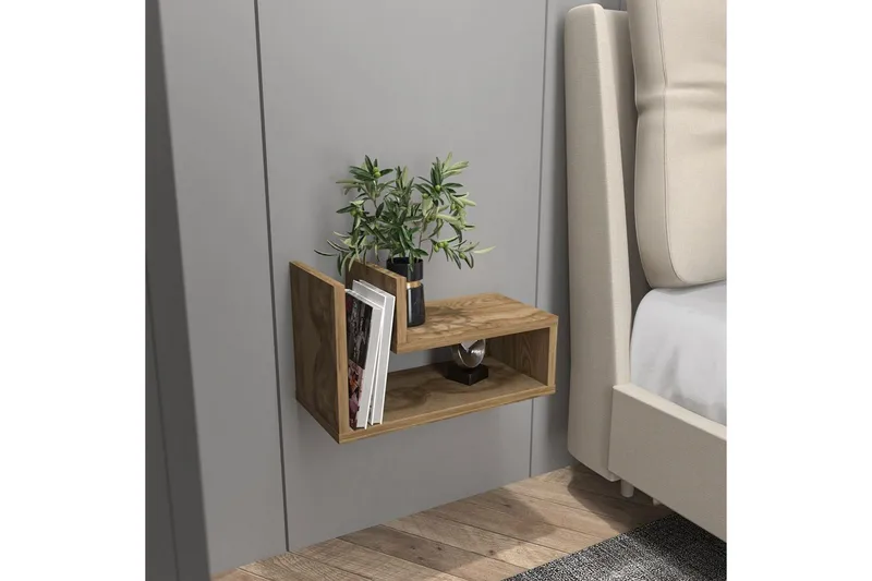 Jarlech Sängbord 45 cm - Ek - Möbler - Bord & matgrupp - Avlastningsbord & sidobord - Sängbord & nattduksbord