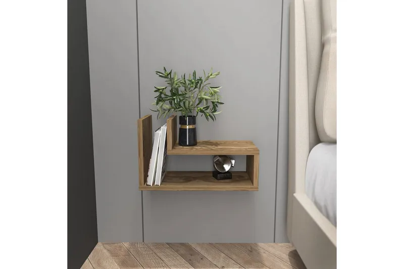 Jarlech Sängbord 45 cm - Ek - Möbler - Bord & matgrupp - Avlastningsbord & sidobord - Sängbord & nattduksbord