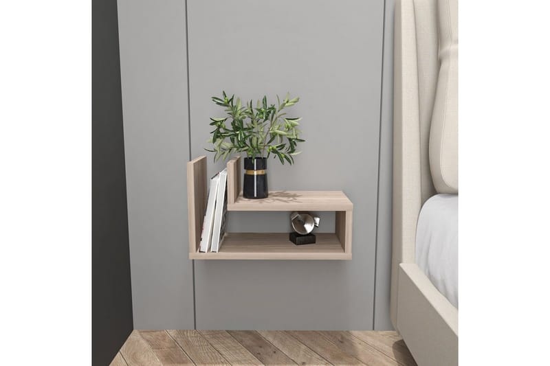 Jarlech Sängbord 45 cm - Röd - Möbler - Bord & matgrupp - Avlastningsbord & sidobord - Sängbord & nattduksbord