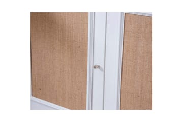 Jatinder Konsollbord 80 cm - Mediumfärgat trä/Vit - Möbler - Bord & matgrupp - Avlastningsbord & sidobord - Konsolbord & hallbord