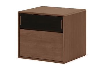 Jerup Sängbord 32x40 cm Ek - Valnöt - Möbler - Bord & matgrupp - Avlastningsbord & sidobord - Sängbord & nattduksbord