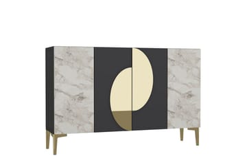 Jorel Konsollbord 120 cm - Antracit/Guld - Möbler - Bord & matgrupp - Avlastningsbord & sidobord - Konsolbord & hallbord