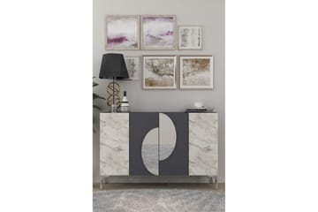 Jorel Konsollbord 120 cm - Antracit/Silver - Möbler - Bord & matgrupp - Avlastningsbord & sidobord - Konsolbord & hallbord