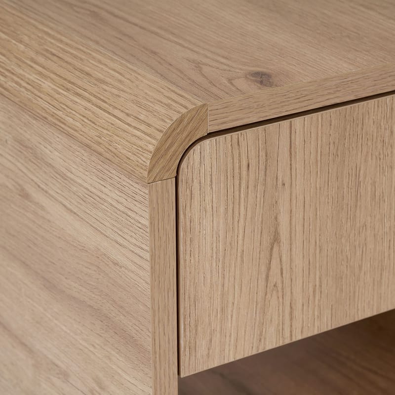 Joren Sängbord 45x45x40 cm - Sepet Oak - Möbler - Bord & matgrupp - Avlastningsbord & sidobord - Sängbord & nattduksbord